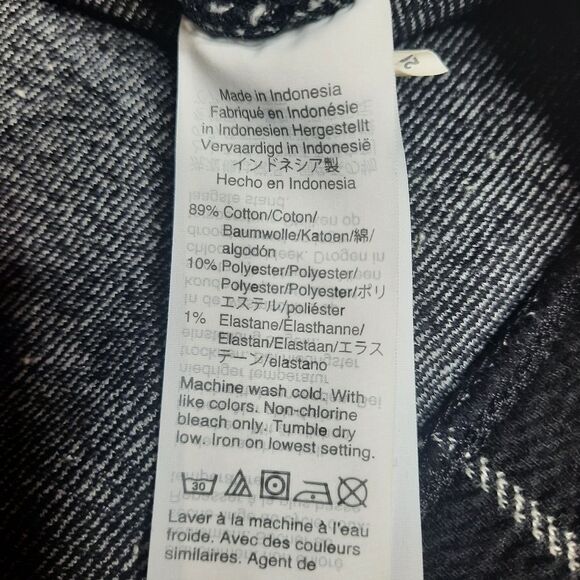 Madewell Textured Turtleneck Top in Windowpane Size XS - Picture 6 of 6